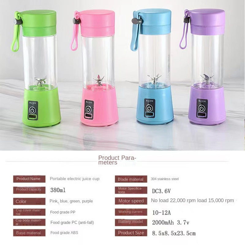Portable Mini Juicer Blender – USB Rechargeable & Travel-Friendly