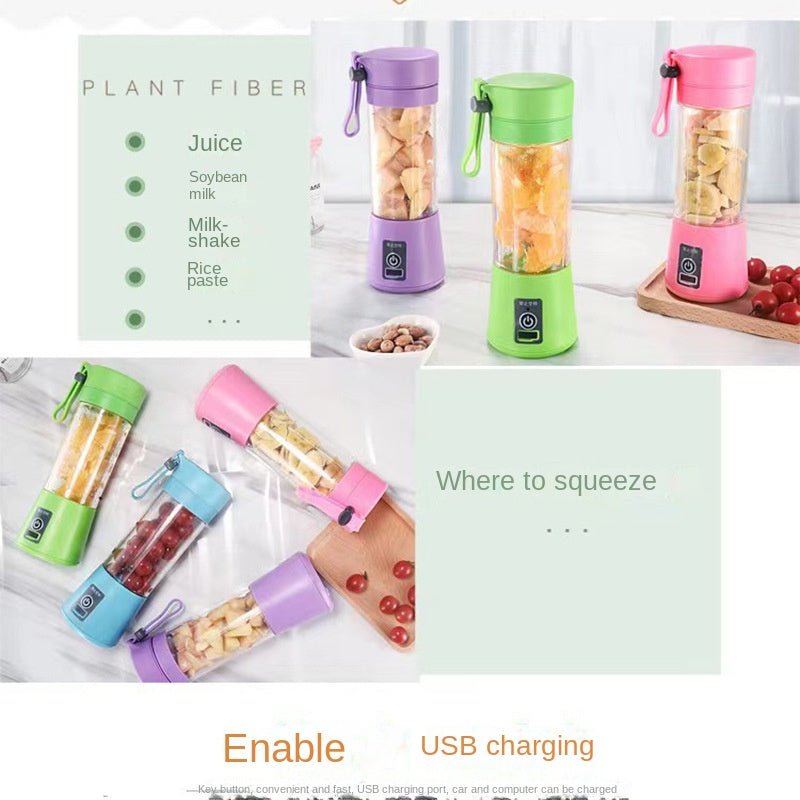 Portable Mini Juicer Blender – USB Rechargeable & Travel-Friendly